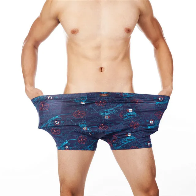 18 Color 7XL Fashion Men Underwear Boxers Quality Sex Men Underwear Famous Brand Cotton Boxers Male Panties Shorts Hot Sale