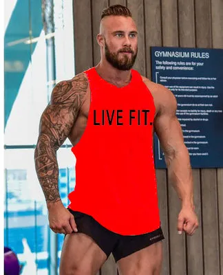 2017 Brand Casual vest men t shirts Summer Cotton Fit Men Tank Tops Clothing Bodybuilding Undershirt Golds Fitness man M-2XL