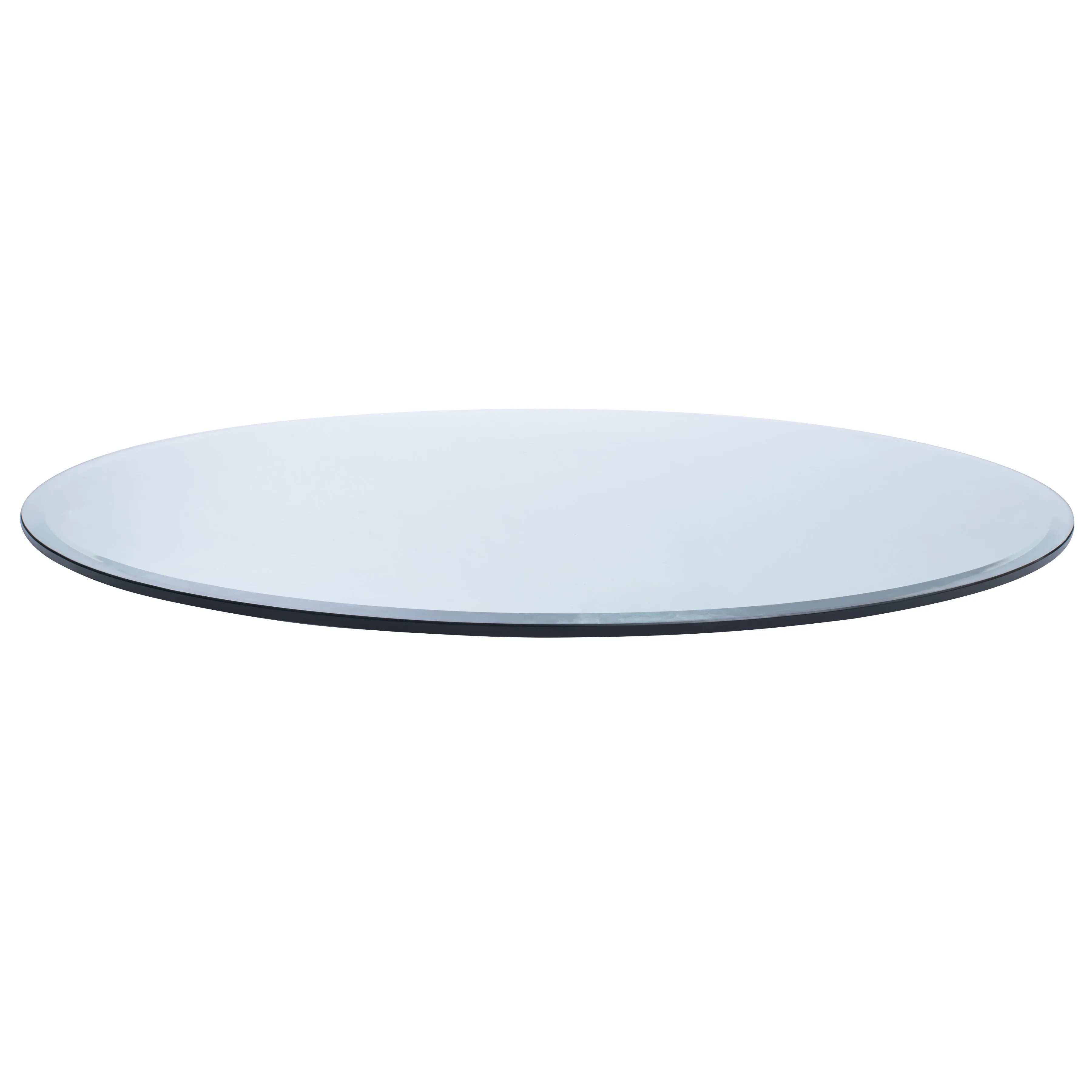 21" Round Clear Glass Table Tops