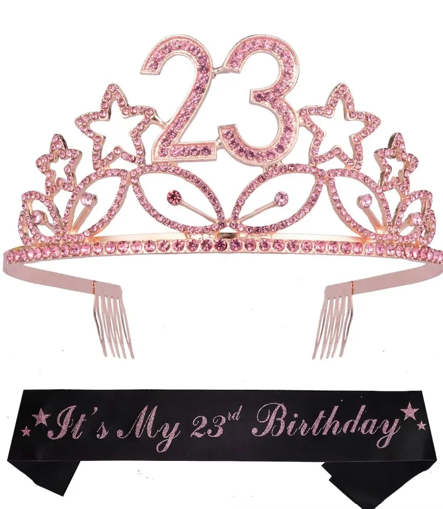 23rd Birthday Gifts for Women, 23rd Birthday Decorations Party Supplies, 23rd Birthday