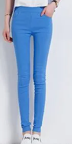 6 Colors Women Pants Plus size S-3XL Candy Colored Skinny Leggings Stretch Pencil Pants Famale Summer Trousers Pantalon Femme