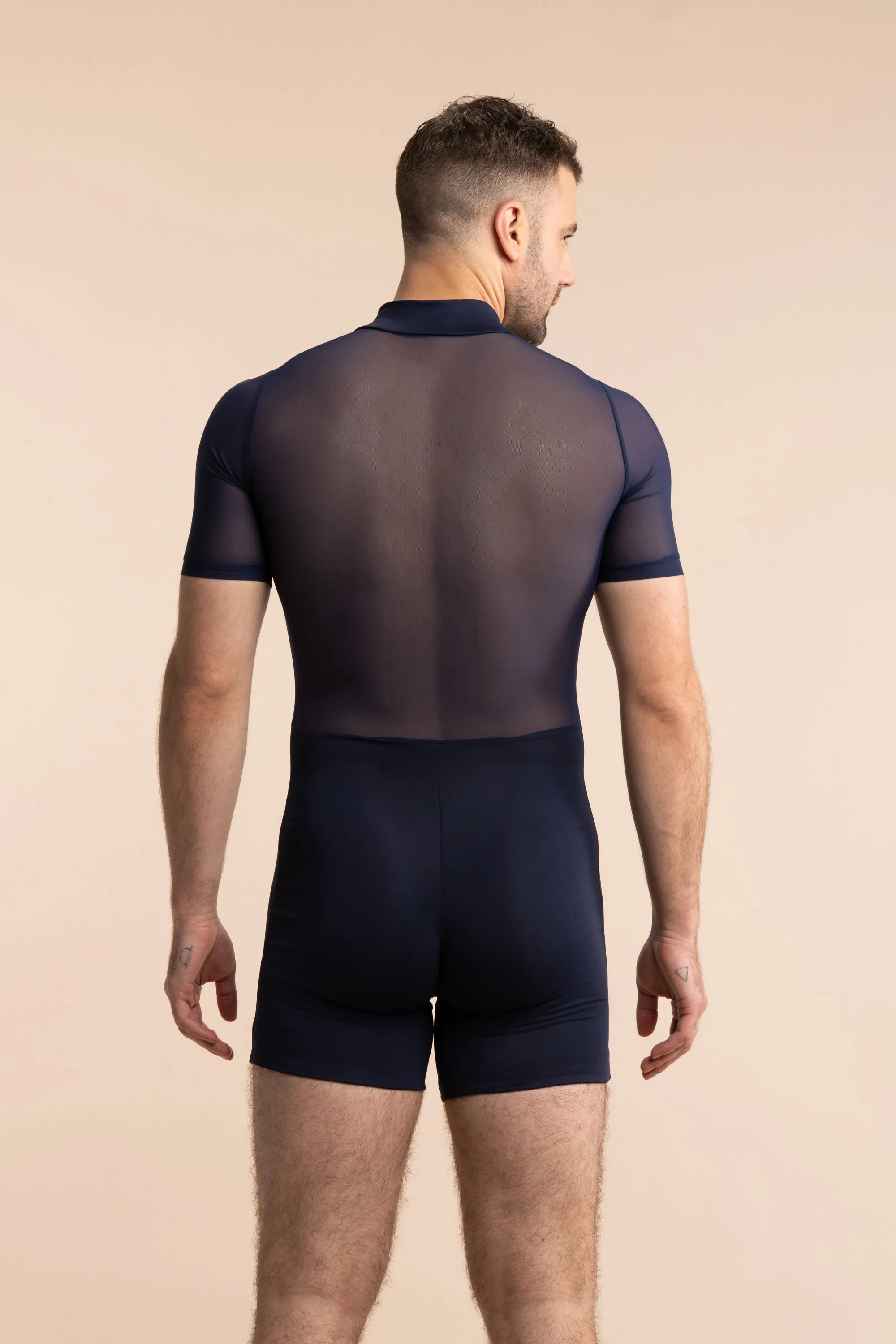 AinslieWear 210ME Josh Unitard with Mesh