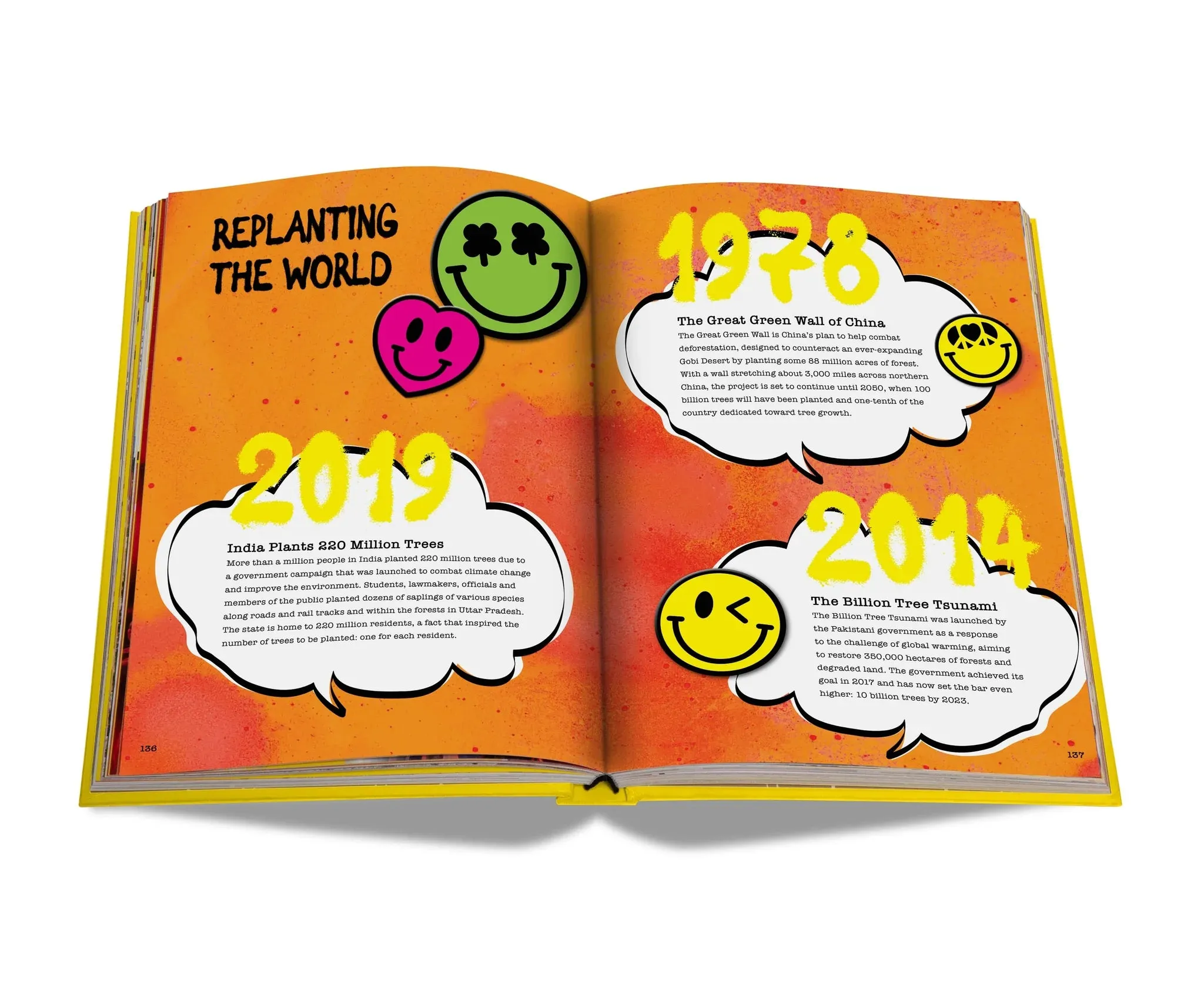 Assouline - Smiley: 50 Years of Good News Hardcover Book