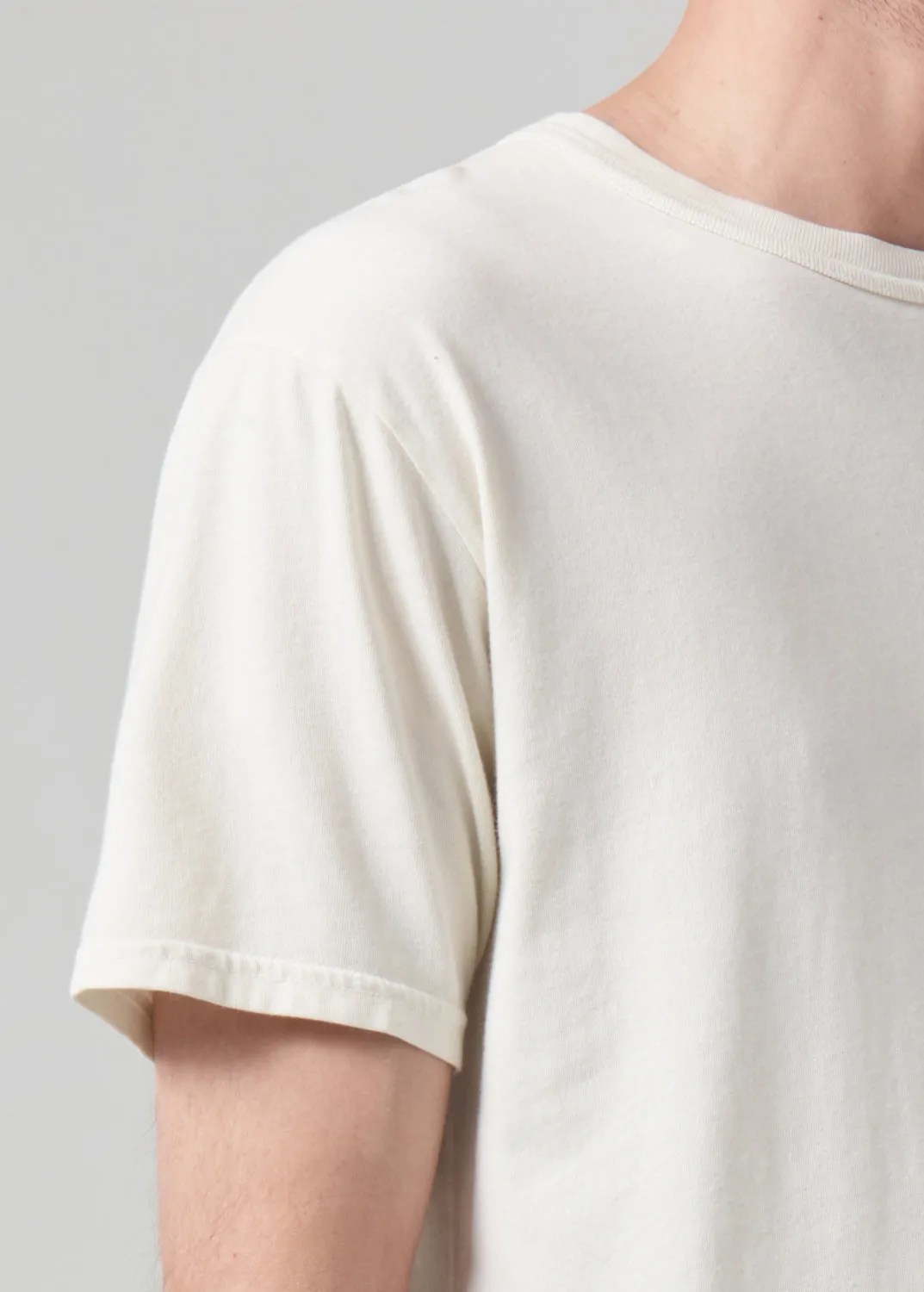 Box Tee in Naturaline