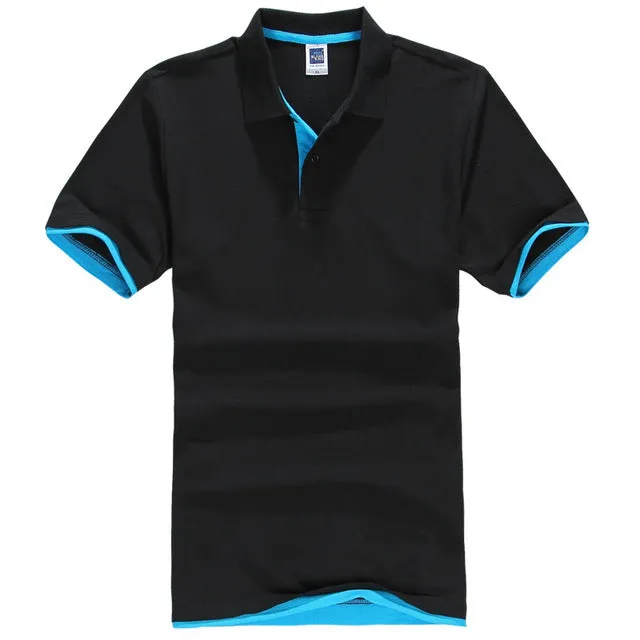 Brand New Men's Polo Shirt For Men Polos Men Cotton Short Sleeve shirt Clothes jerseys golftennis Plus Size XS- XXL 3XL homme