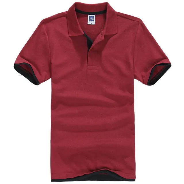 Brand New Men's Polo Shirt For Men Polos Men Cotton Short Sleeve shirt Clothes jerseys golftennis Plus Size XS- XXL 3XL homme