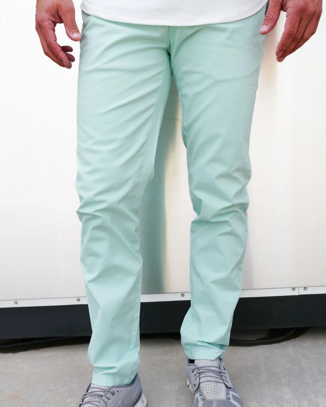 Brushed Stretch Cotton Pants - Final Sale