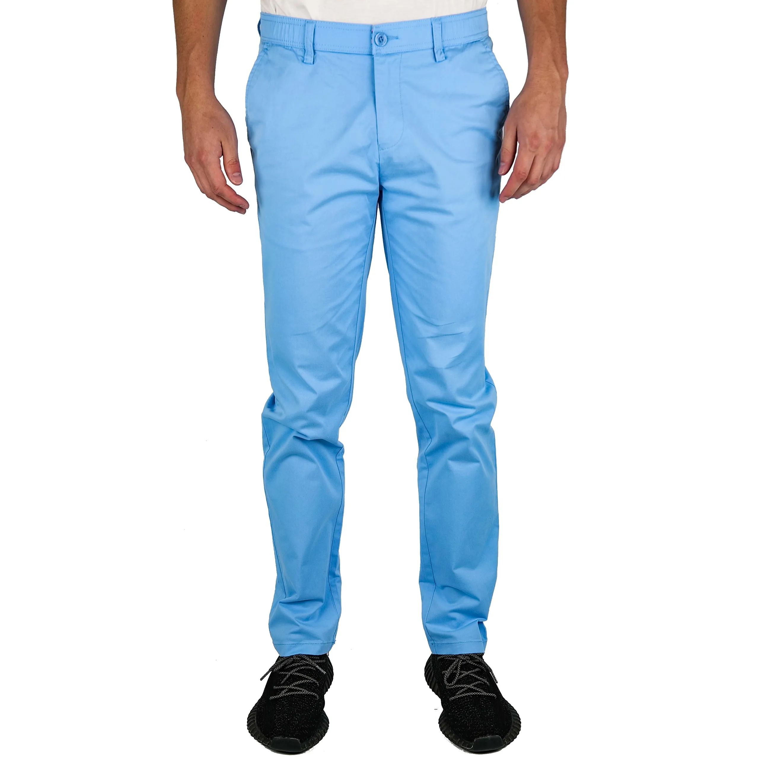 Brushed Stretch Cotton Pants - Final Sale