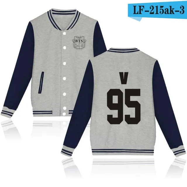 BTS Bangtan Boys Harajuku Sweatshirts Women Winter Casual Hoodies BTS Kpop Hoodie Women's Pink Sweatshirt Plus Size XXXXL