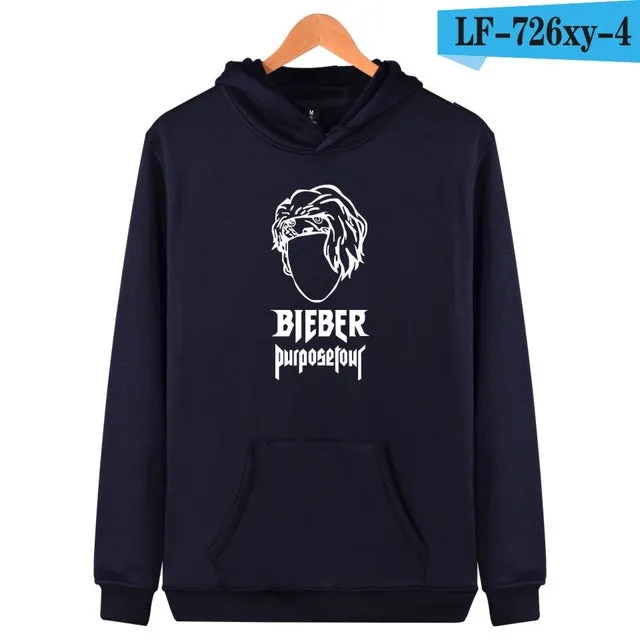 BTS Justin Bieber Purpose Tour New Brand Sweatshirt Men Hoodies Fashion in Fear of God Mens Hoodies and Sweatshirts Clothes 4xl