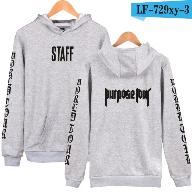 BTS Justin Bieber Purpose Tour New Brand Sweatshirt Men Hoodies Fashion in Fear of God Mens Hoodies and Sweatshirts Clothes 4xl