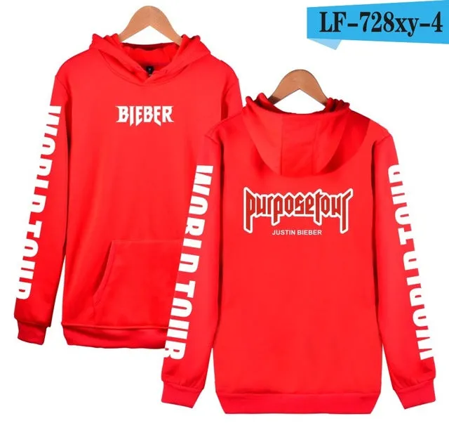 BTS Justin Bieber Purpose Tour New Brand Sweatshirt Men Hoodies Fashion in Fear of God Mens Hoodies and Sweatshirts Clothes 4xl