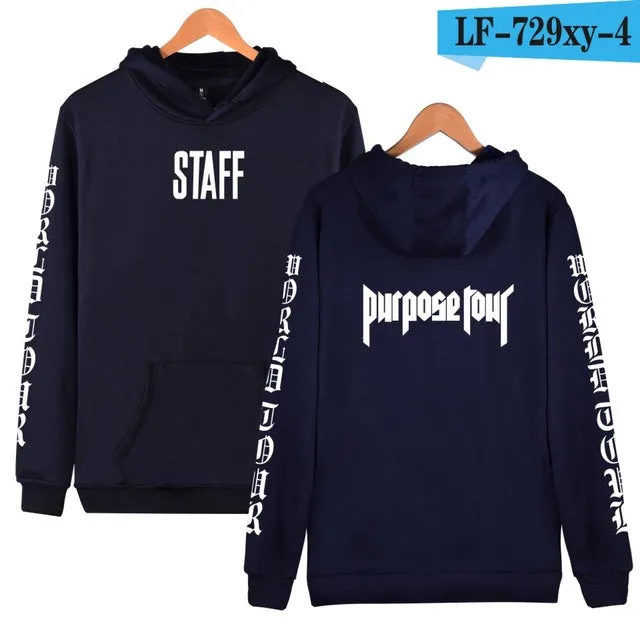 BTS Justin Bieber Purpose Tour New Brand Sweatshirt Men Hoodies Fashion in Fear of God Mens Hoodies and Sweatshirts Clothes 4xl