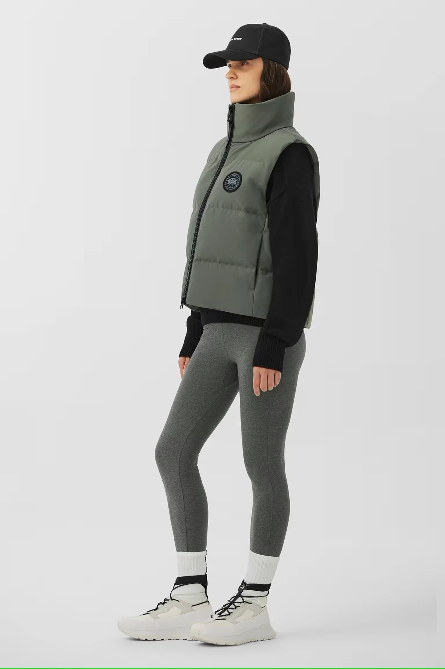 Canada Goose Grandview Black Label Cropped Vest - Women's