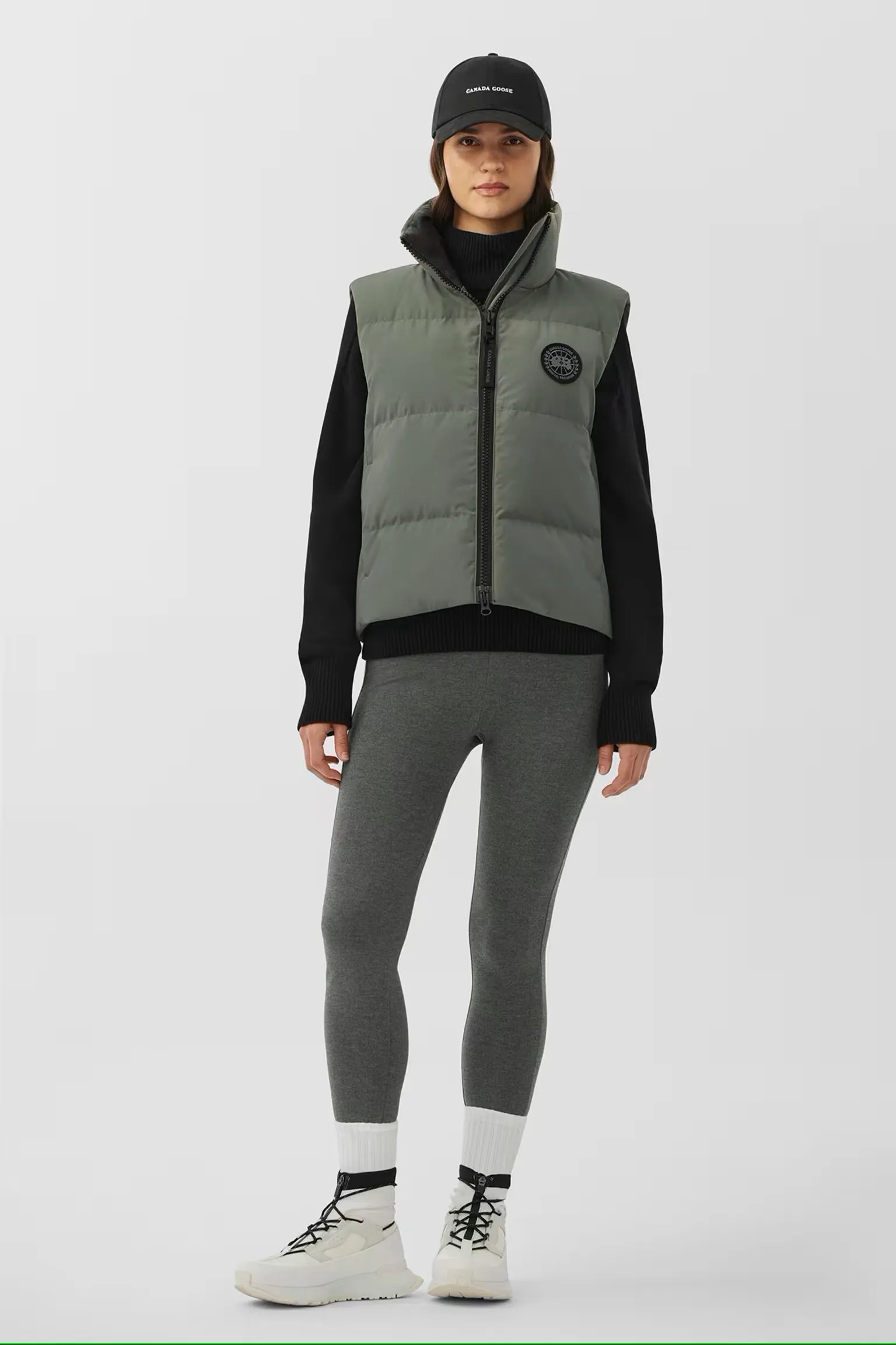 Canada Goose Grandview Black Label Cropped Vest - Women's