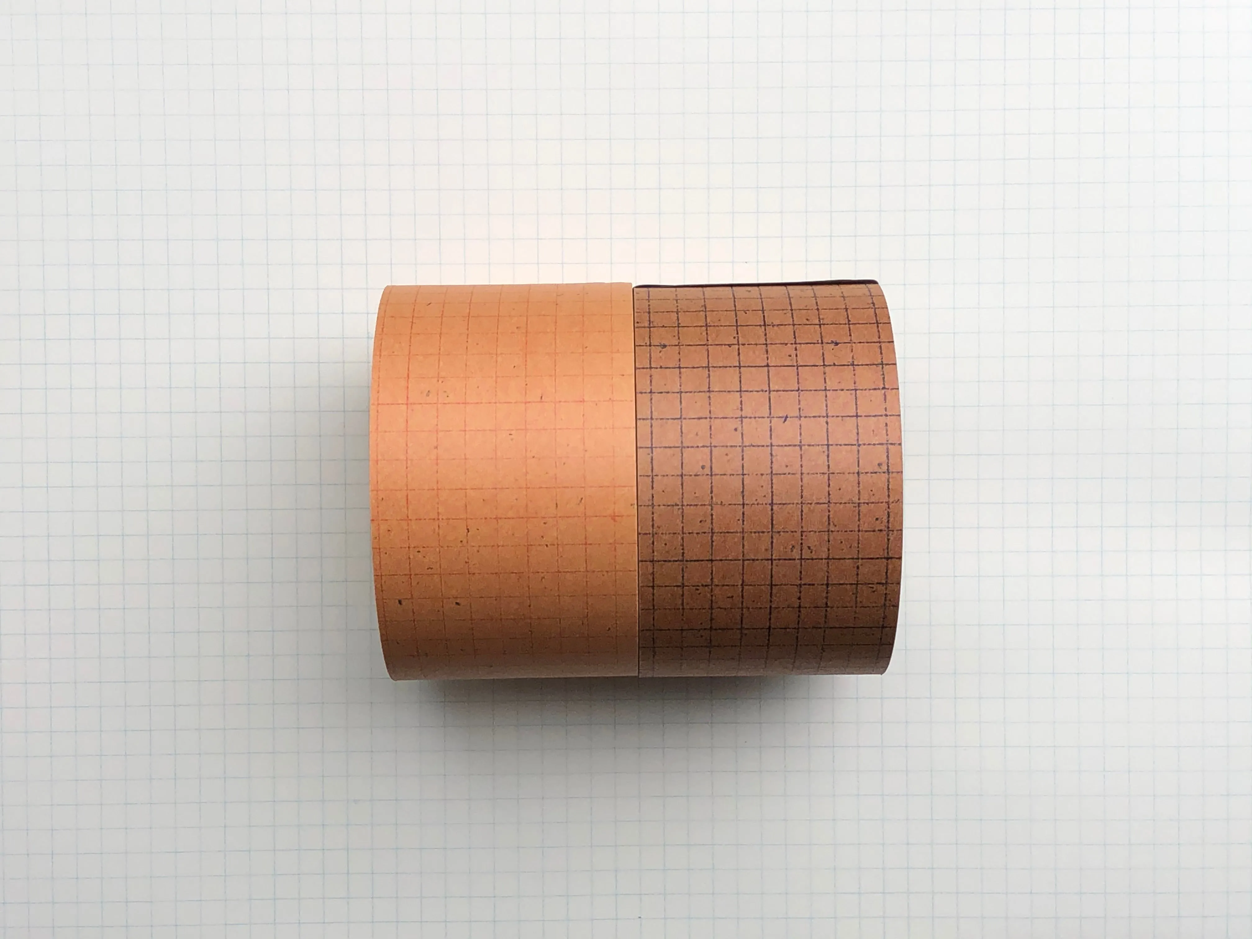 Classiky - Yoko Inoue Grid 45mm Kraft Paper Tape