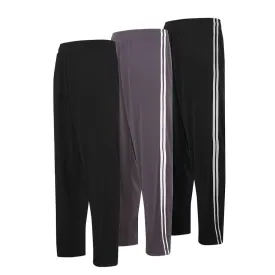 DARESAY Active Pants for Men- Quick-Dry Joggers with Two Side Pockets, Athletic, Casual, Active Clothes for Men, 3-Pack.