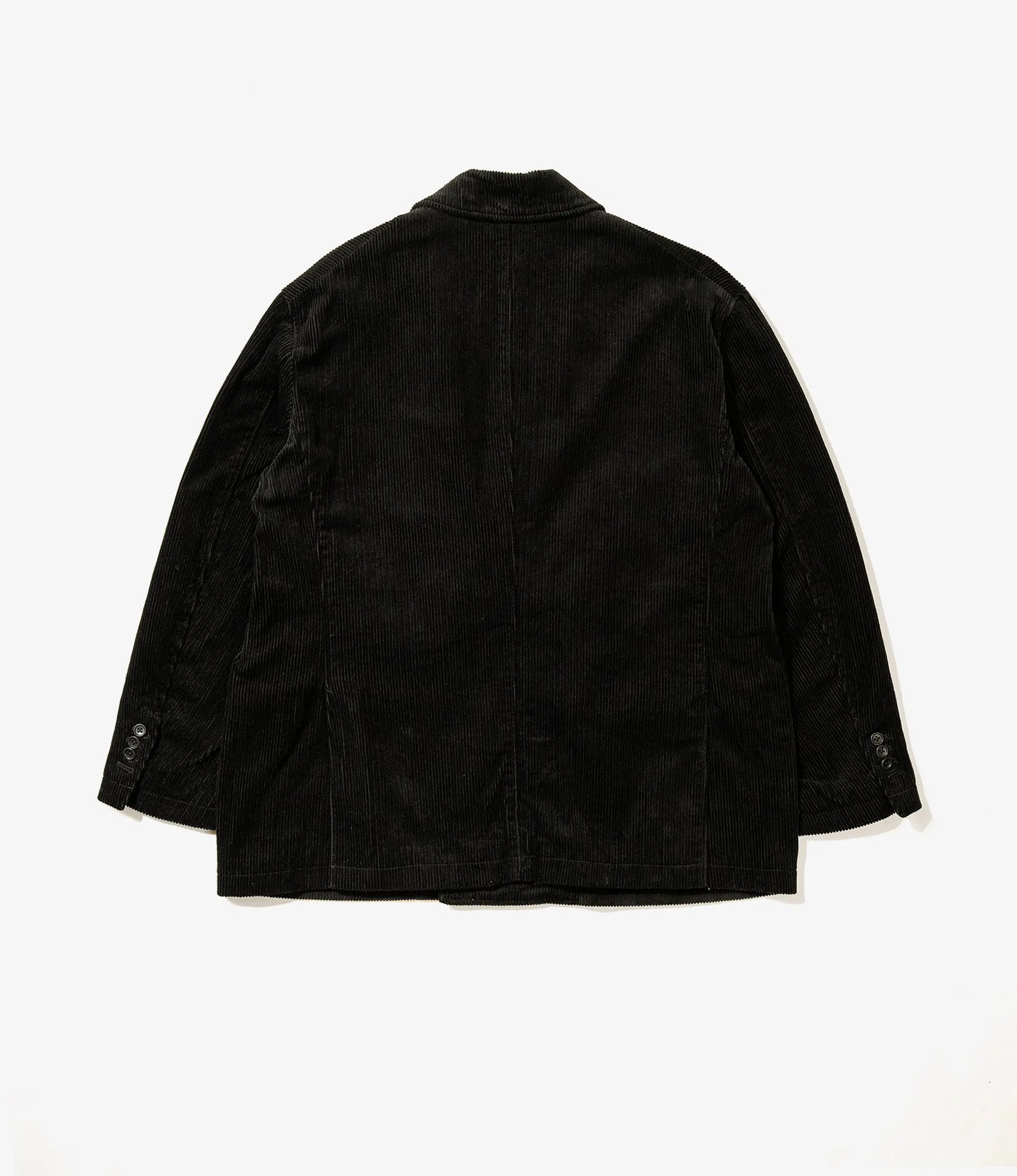 DBL Peak Jacket – Black 8W Corduroy