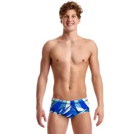 Funky Trunks - Blue Ascent - Mens Sidewinder Trunks