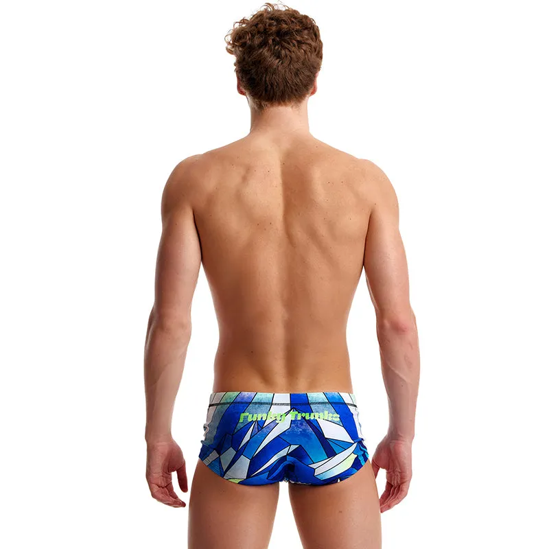 Funky Trunks - Blue Ascent - Mens Sidewinder Trunks