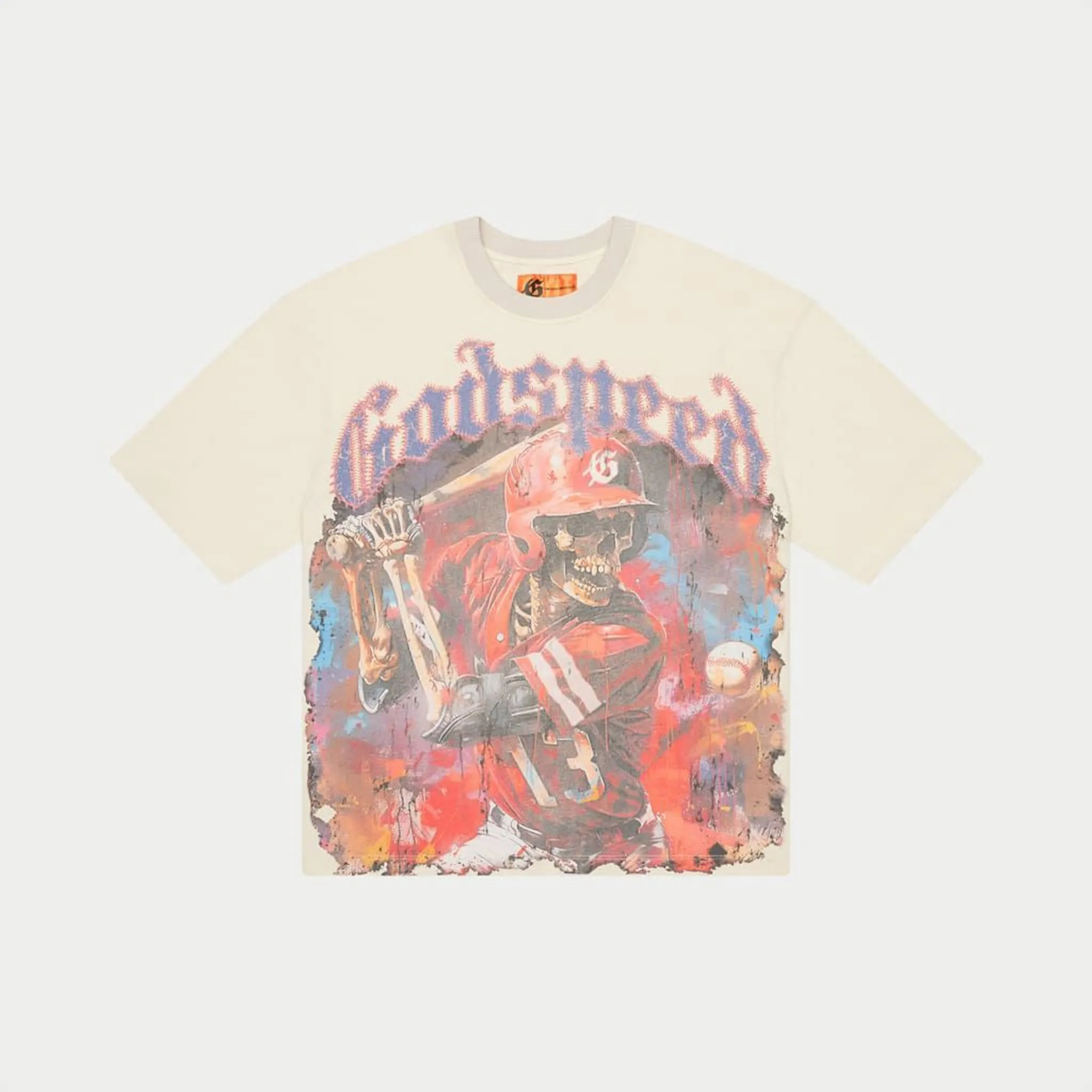 Godspeed Grandslam T-Shirt Bone