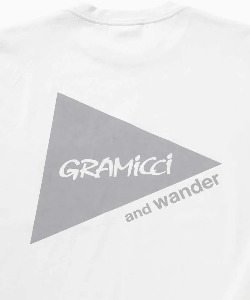 Gramicci x and wander Backprint L/S Tee