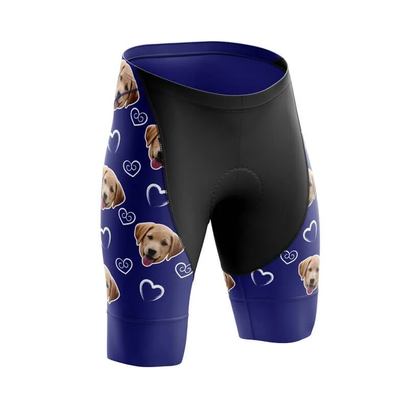 I heart you Custom Face Shorts (dog)