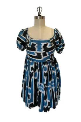 Ikat Baby Doll Dress