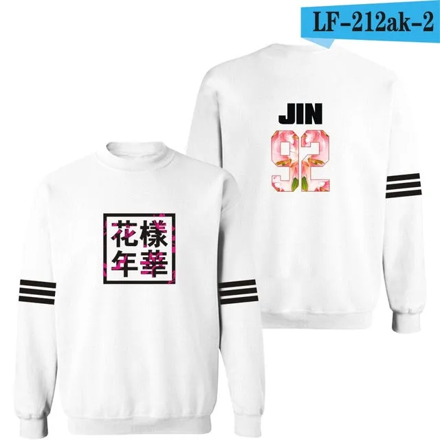 LUCKYFRIDAYF Bangtan Boys Kpop BTS Women Hoodies Sweatshirts Letter Printed in J-HOPE 94 and SUGA 93 Women Hoodies  JUNG KOOK 97