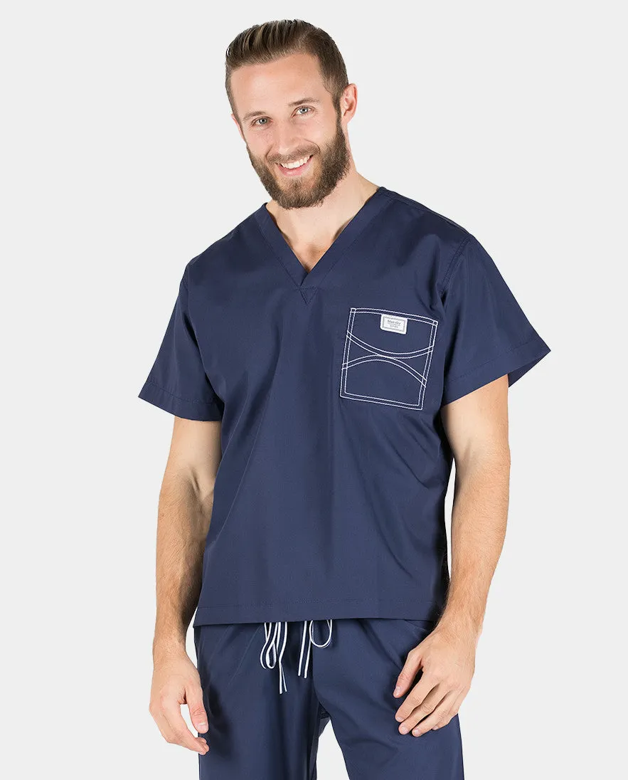 Mens Custom Scrub Tops