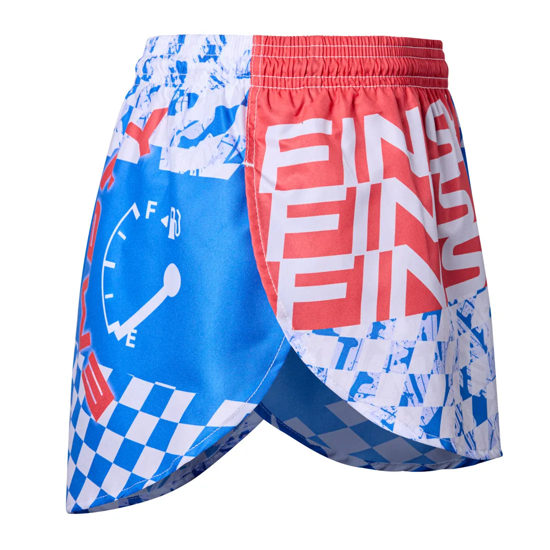 Men's Printed 1" Elite Split Shorts - Finish On Empty