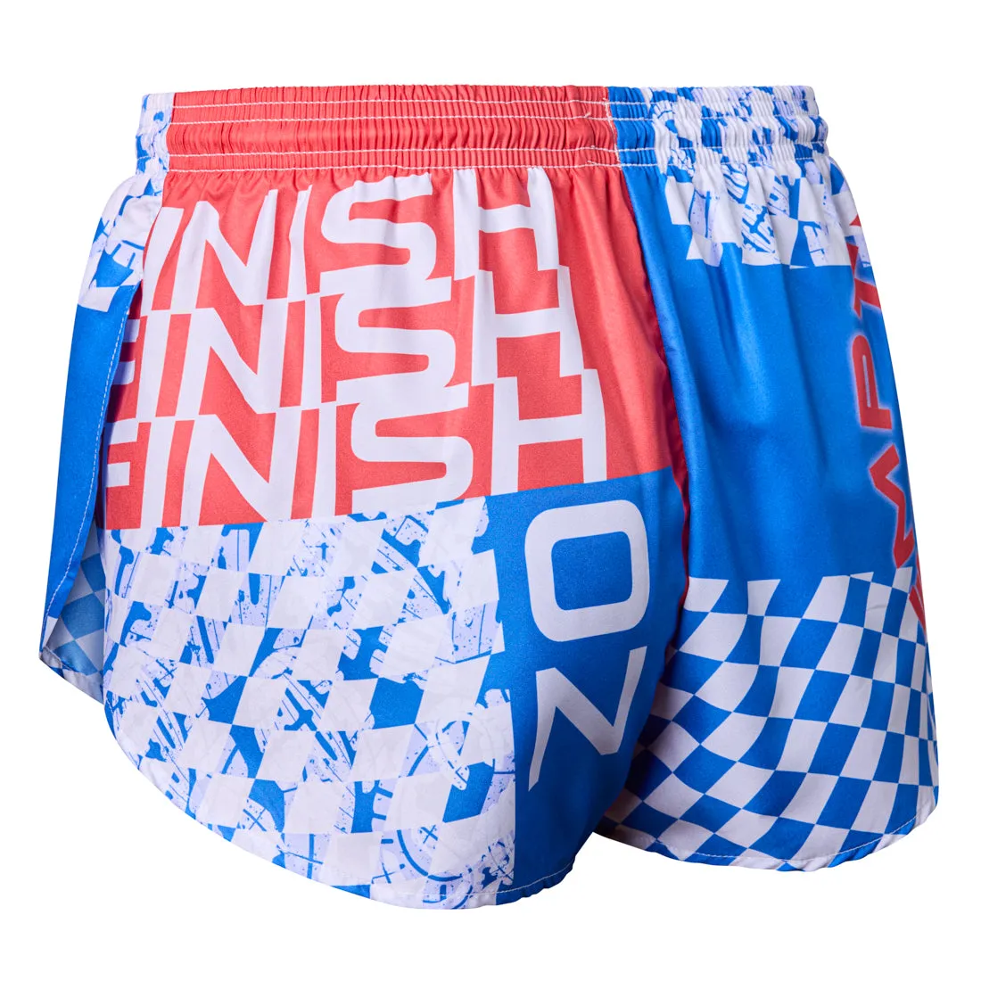 Men's Printed 1" Elite Split Shorts - Finish On Empty