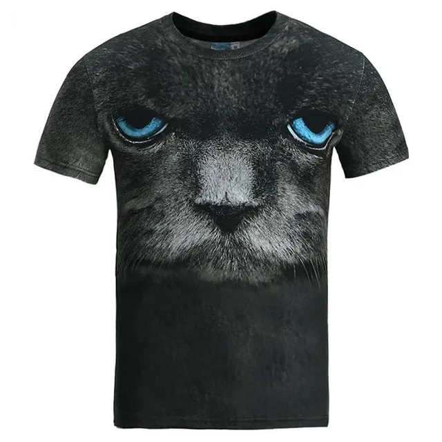 Mr.1991INC New Fashion Men/women 3d t-shirt funny print colorful hair Lion King summer cool t shirt street wear tops tees