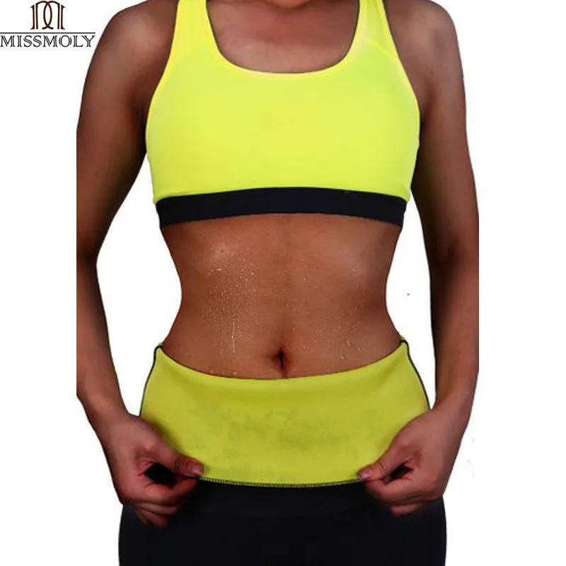 New Slimming Waist Belts Neoprene Body Shaper Corsets Cincher Trainer Promote Sweat Bodysuit Fitness Women Hot Sale