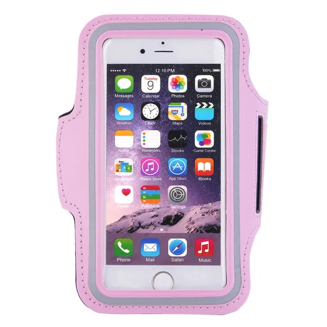 Runing bags Sports Exercise Running Gym Armband Pouch Holder Case Running Bag for Cell Phone s3 s4 s5 s6 / s6 edge free shipping