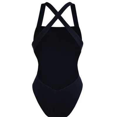 Sexy Swim Professional Sport Triangular Piece Swimsuit One Piece Swimwear Bathing Suit Bodysuits High Cut One Piece Swimsuits