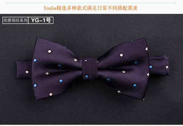 SHENNAIWEI High quality 2017 sale Formal commercial wedding butterfly cravat bowtie male marriage bow ties for men business lote