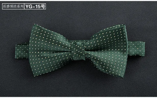 SHENNAIWEI High quality 2017 sale Formal commercial wedding butterfly cravat bowtie male marriage bow ties for men business lote