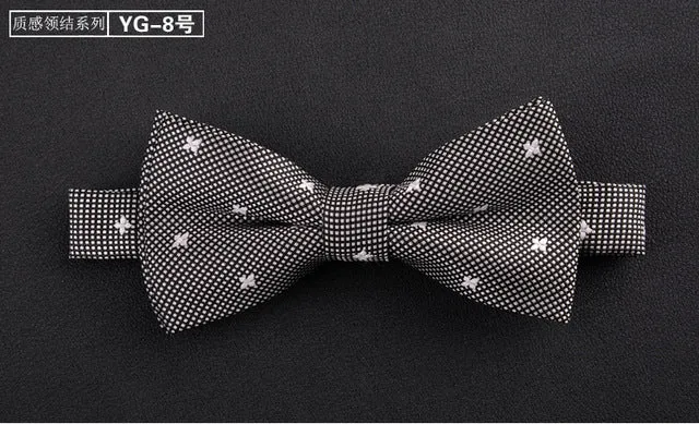 SHENNAIWEI High quality 2017 sale Formal commercial wedding butterfly cravat bowtie male marriage bow ties for men business lote