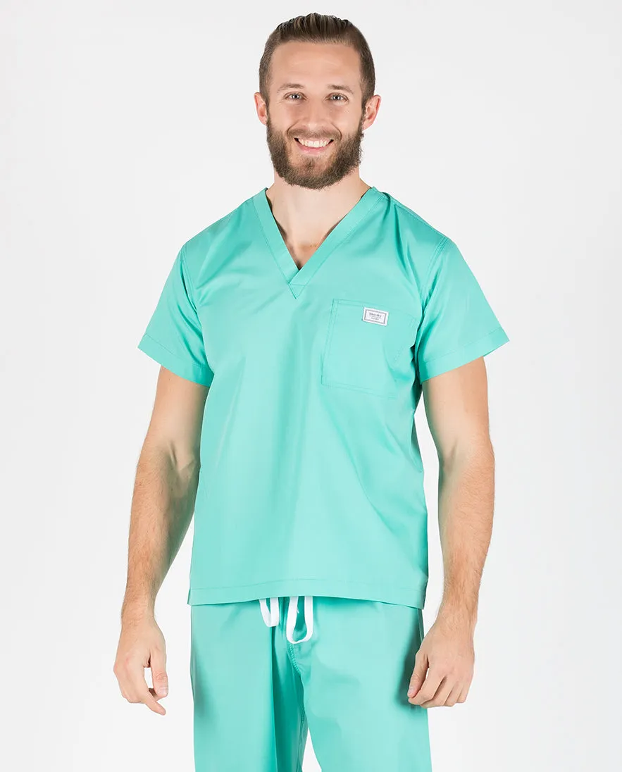 Small Tall 33" Carnegie Green - Sullivan Simple Scrubs Pant