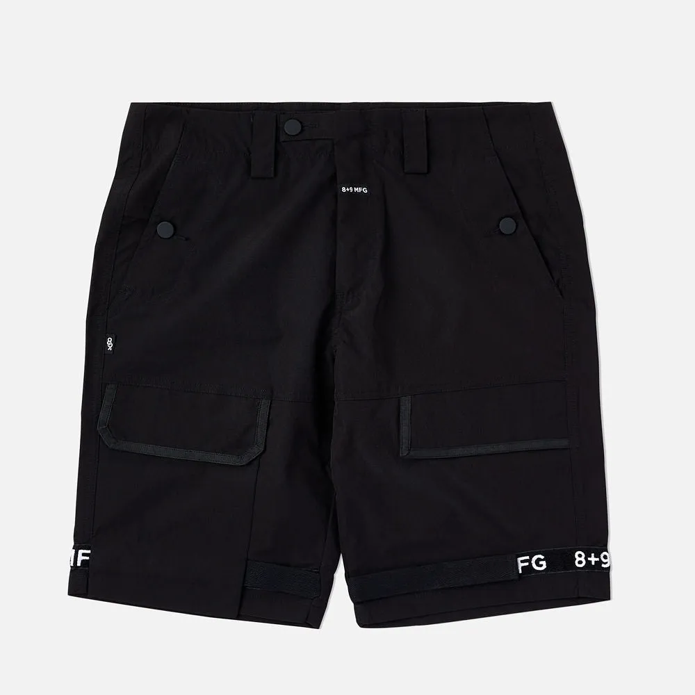 Strapped Up Shorts Rip Stop Black OG