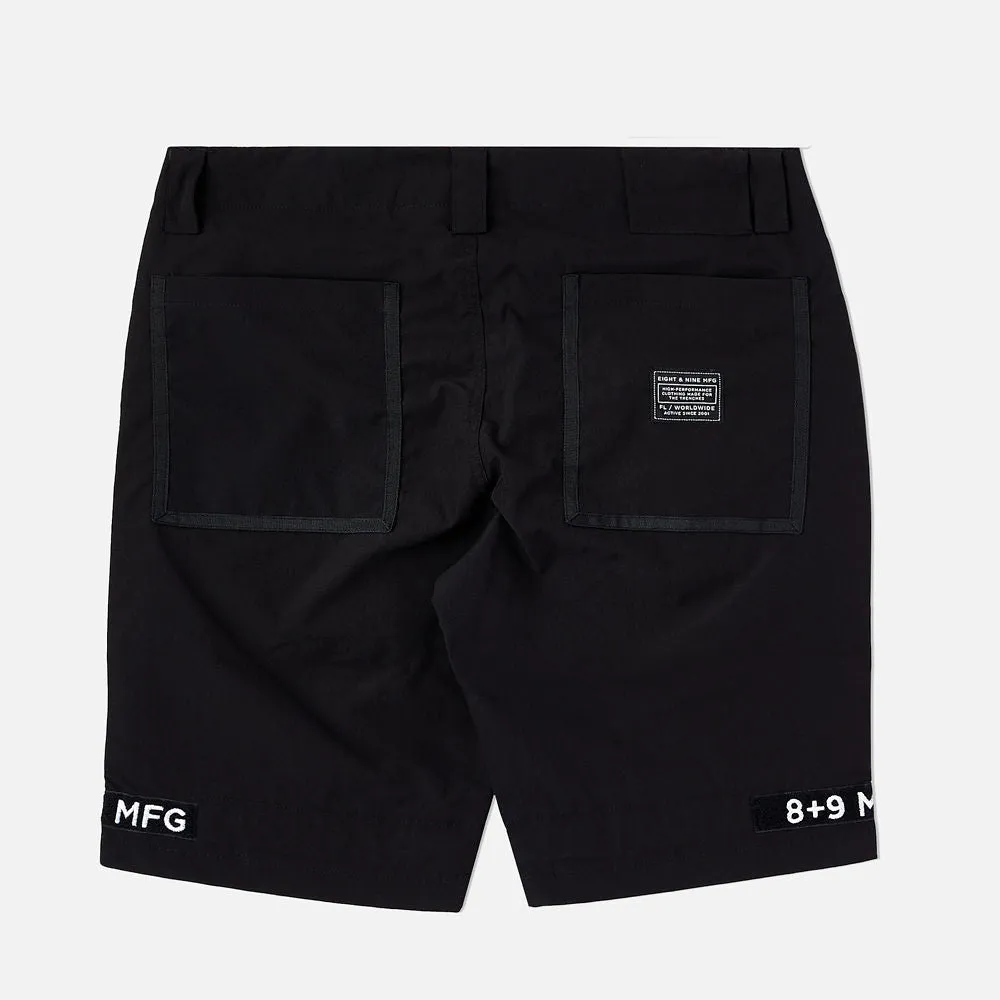 Strapped Up Shorts Rip Stop Black OG