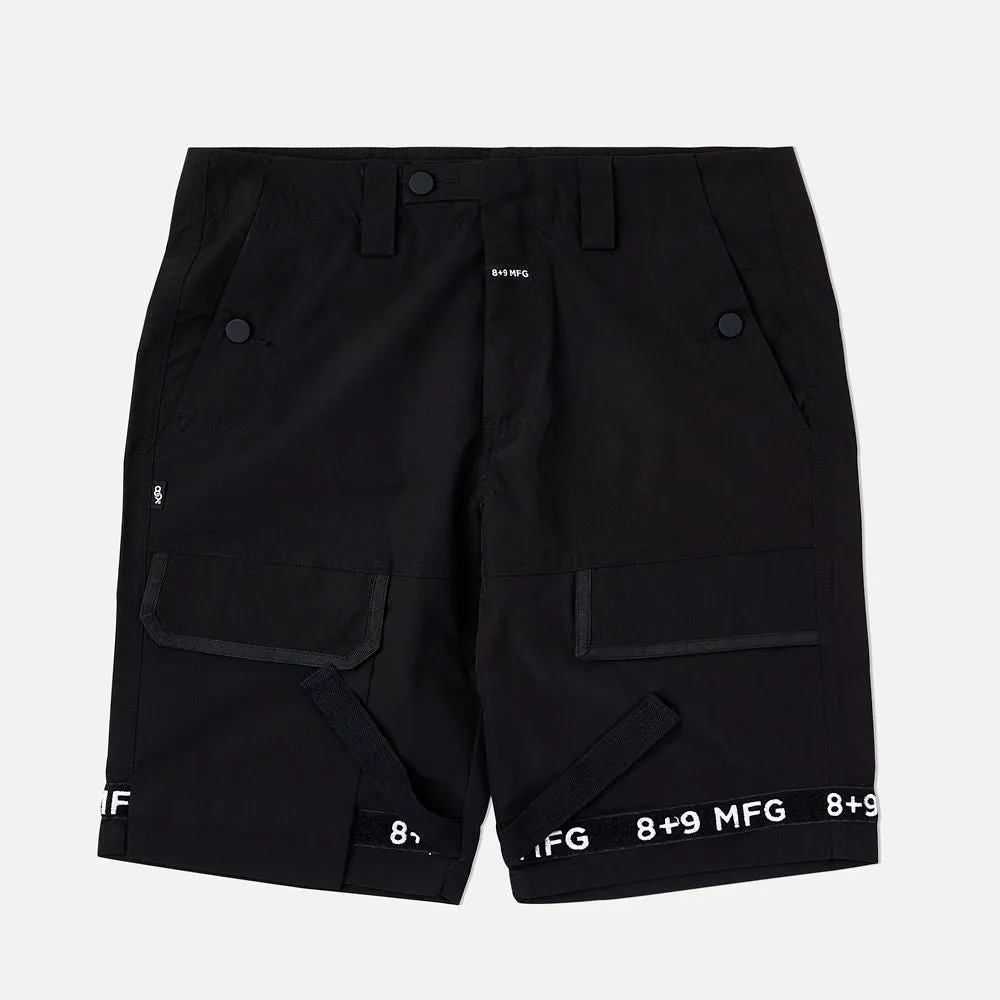 Strapped Up Shorts Rip Stop Black OG