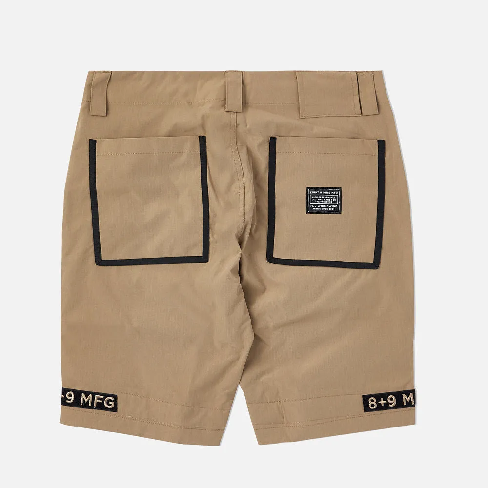 Strapped Up Shorts Rip Stop Khaki