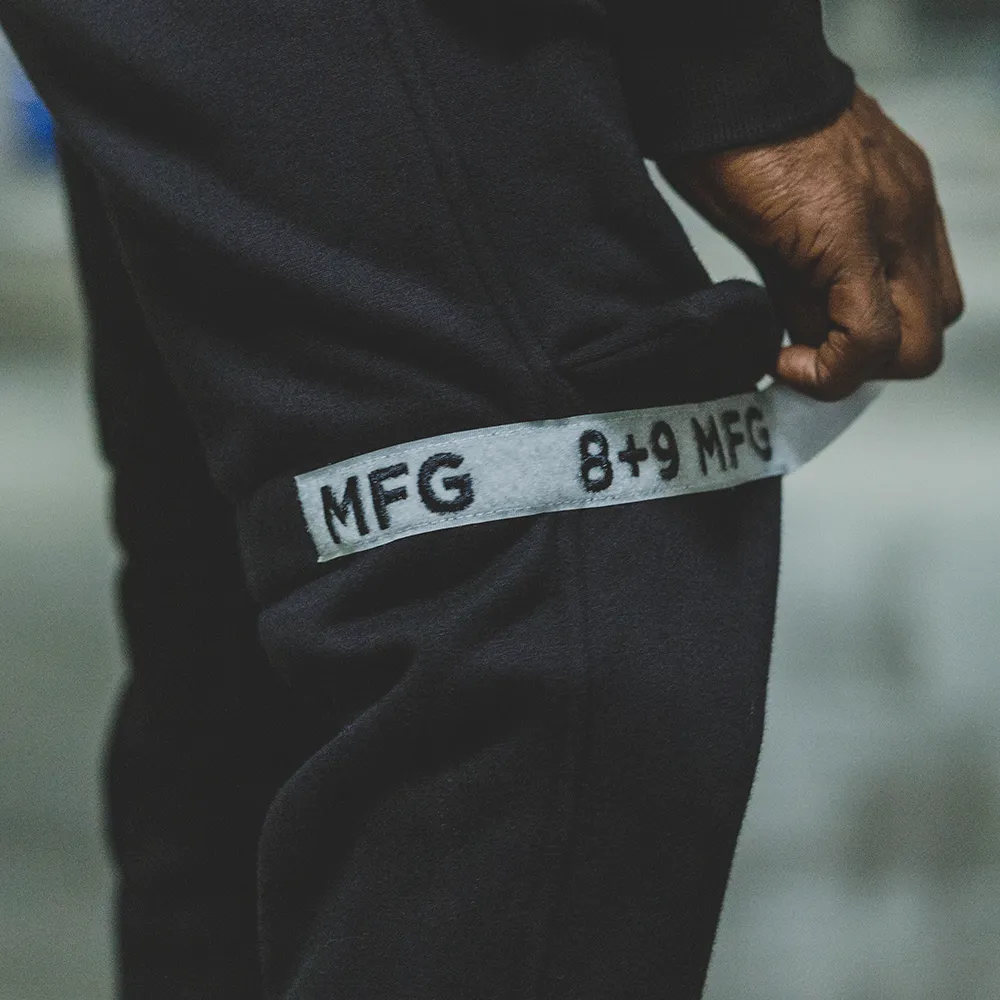 Strapped Up Slim Fleece Joggers Oreo