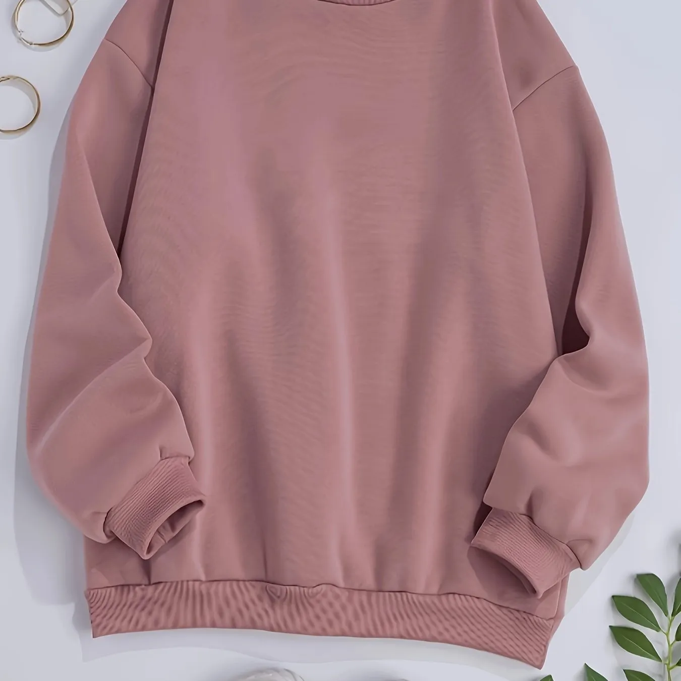 Stylish Womens Solid Pullover for Fall  Winter