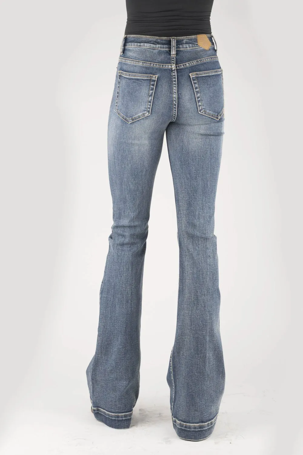 Tin Haul Womens Blue Cotton Blend 595 Libby Anvil/Hammer Jeans