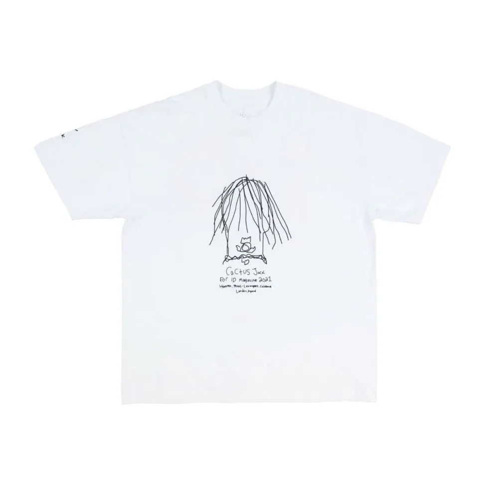 Travis Scott The Utopia Issue Tee White