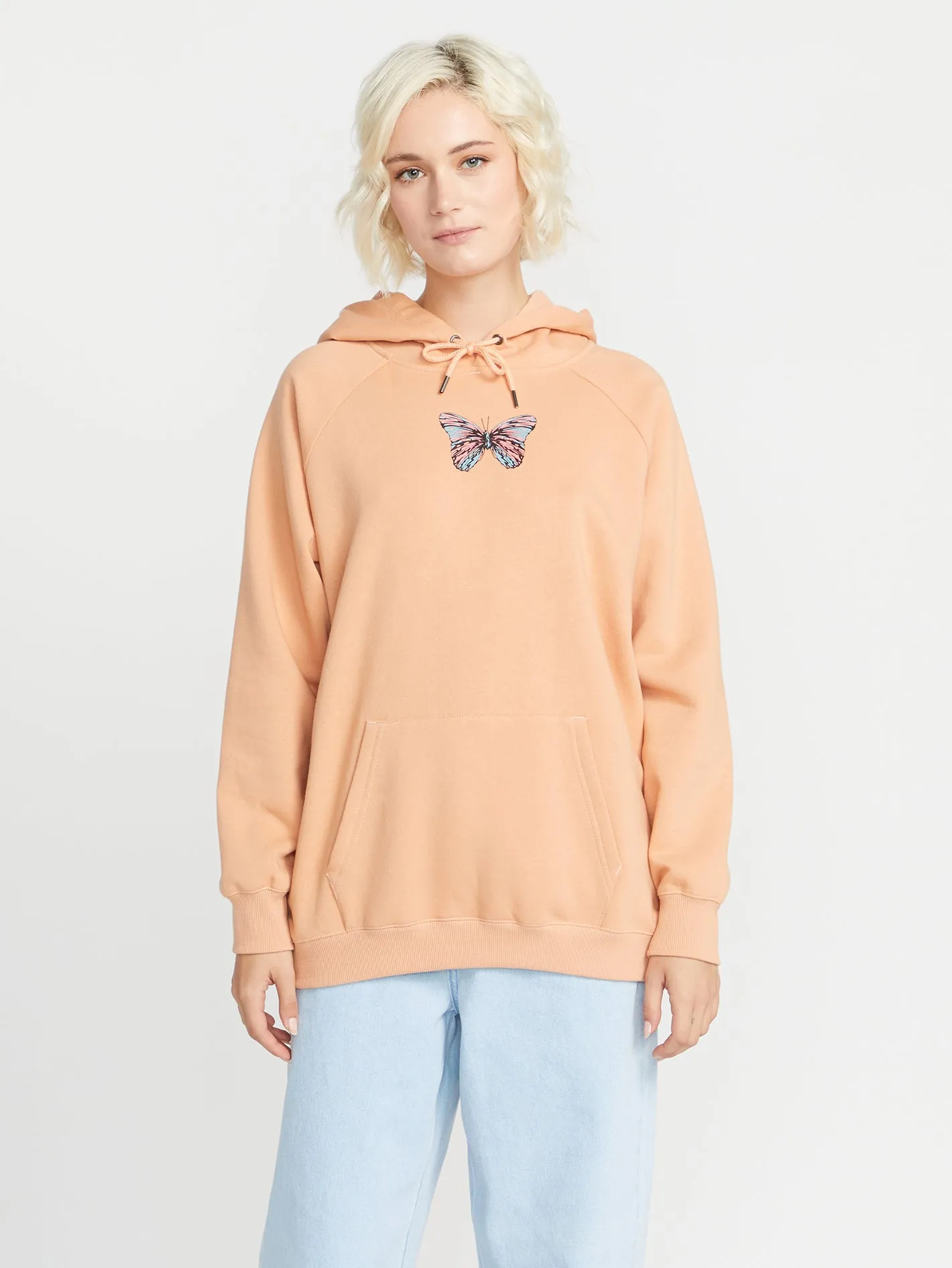 Truly Stoked Boyfriend Hoodie - Clay