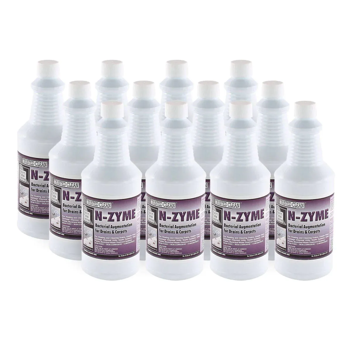 Trusted Clean 'N-Zyme' Enzymatic Cleaner (32 oz Bottles) - Case of 12